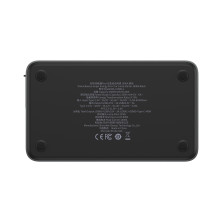 Пускозарядний пристрій Бустер Baseus Super Energy Pro+ Car Jamp Starter 3in1 12V 16000mAh 1600A з функцією Павербанка 65W 5V/3A та LED ліхтарика Чорний