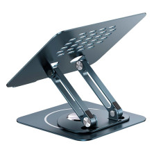 Підставка для ноутбука Baseus UltraStable Pro Series Rotatable and Foldable Laptop Stand на 2 шарнірах обертання 360° Сірий