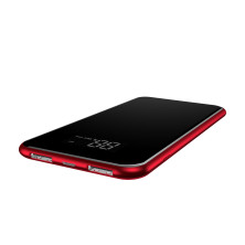УМБ Baseus Full Screen 2in1 Bracket 8000mAh 2A с Беспроводной зарядкой Qi 5W Черно-Красный
