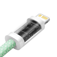 Кабель Baseus Dynamic Series Fast Charging Data Cable Type-C to Lightning PD 20W 1m Зелений