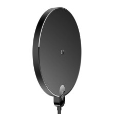 Беспроводное зарядное устройство Baseus LED Display Gen 2 Wireless Charger с технологией Qi 15W Черный