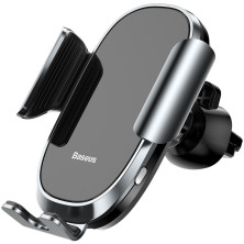 Автодержатель для телефона Baseus Smart Car Mount Cell Phone в воздуховод автоматический Серебристый