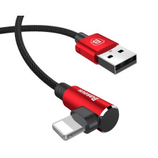 Кабель Baseus MVP Elbow Cable USB to Lightning 2A 1m Красный