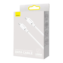 Кабель Baseus Superior Series Fast Charging Data Cable Type-C to Type-C 100W 20V 5A 2m Білий