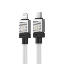Кабель Baseus CoolPlay Series Fast Charging Data Cable Type-C to Lightning PD 20W 1m Белый