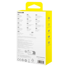 Кабель Baseus Gem Series Fast Charging Data Cable USB to Type-C 100W 20V 5A 2m Чорний