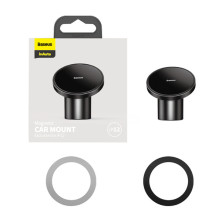 Автотримач для телефона Baseus NeoGravity Magnetic Car Mount на торпедо і в повітропровід Чорний