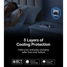 Сетевое зарядное устройство Baseus GaN5S Fast Charger 1C PD3.0 30W Type-C 3A Черный