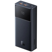 УМБ Baseus Star-Lord Digital Display 30000mAh 65W 6A з технологією QC3.0+PD3.0 2USB+Type-C + Кабель USB to Type-C Чорний