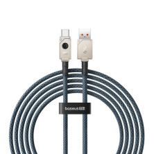 Кабель Baseus Unbreakable Series Fast Charging Data Cable USB to Type-C 100W 20V 5A 2m Сірий