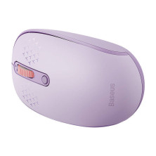 Беспроводная мышка Baseus F01B Tri-Mode Wireless Mouse 2.4G/BT1+BT2 800-1200-1600dpi Фиолетовый