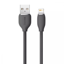 Кабель Baseus Jelly Liquid Silica Gel USB to Lightning 2.4A 1.2m Черный