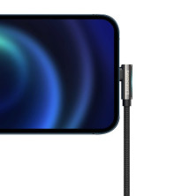 Кабель Baseus Legend Series Fast Charging Elbow Cable USB to Lightning 2.4A 1m Чорний