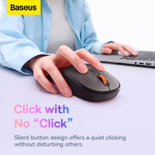 Бездротова мишка Baseus F01A Wireless Mouse 2.4G 800-1200-1600dpi Сірий