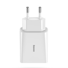 Сетевое зарядное устройство Baseus Speed Mini QC Single U QC3.0 18W USB 3A Белый