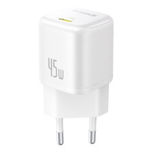 Сетевое зарядное устройство Baseus PicoGo GaN6 Pro Fast Charger 1C PD3.0 45W Type-C 3A Белый