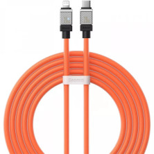 Кабель Baseus CoolPlay Series Fast Charging Data Cable Type-C to Lightning PD 20W 2m Оранжевый