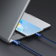 Кабель Baseus Crystal Shine Series Fast Charging Data Cable USB to Type-C 100W 20V 5A 1.2m Синий