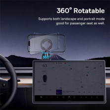 Автотримач для телефону магнітний Baseus C02 Go Series Magnetic  Car Phone Mount на торпедо Чорний
