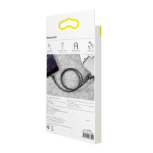 Кабель Baseus Cafule Cable USB to Lightning 2.4A 0.5m Чорний