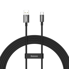 Кабель Baseus Superior Series Fast Charging Data Cable USB to Type-C 65W SUPERVOOC 2m Чорний