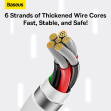 Кабель Baseus Superior Series Fast Charging Data Cable USB to Type-C 100W 20V 5A 2m Белый