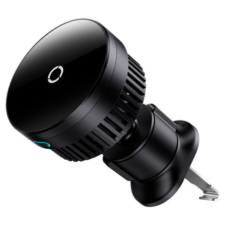 Бездротовий автомобільний зарядний пристрій Baseus MagPro Magnetic Wireless Charging Car Mount Air Vent Version з технологією Qi 15W Чорний