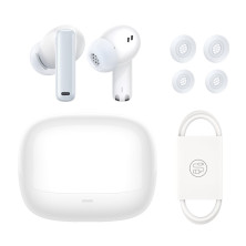 Бездротові Bluetooth навушники Baseus Bowie M2s True Wireless TWS Earphones Білий