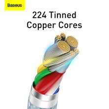 Кабель Baseus Dynamic Series Fast Charging Data Cable Type-C to Type-C 100W 20V 5A 1m Синій