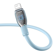 Кабель Baseus Pudding Series Fast Charging Data Cable USB to Lightning 2.4A 1.2m Голубой