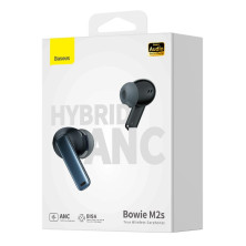 Бездротові Bluetooth навушники Baseus Bowie M2s True Wireless TWS Earphones Чорний