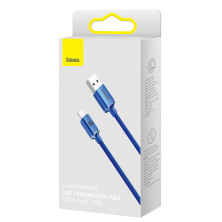 Кабель Baseus Crystal Shine Series Fast Charging Data Cable USB to Type-C 100W 20V 5A 1.2m Синий