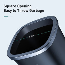 Автомобильный органайзер Baseus Dust-free Vehicle-mounted Trash Can контейнер для мусора Черный