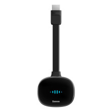 HDMI адаптер Baseus Meteorite Shimmer Wireless Display Adapter видео-адаптер беспроводной Черный
