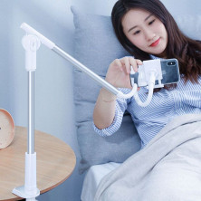 Держатель для телефона Baseus Unlimited Adjustment Lazy Phone Holder Серебристый