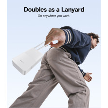 УМБ Baseus EnerFill FC51 Bipow2 Pro 20000mAh 22.5W 2.4A з технологією QC3.0+PD3.0 та Type-C кабелем 22.5W Білий