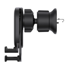 Бездротовий автомобільний зарядний пристрій Baseus Stable Gravitational Wireless Charging Car Mount Pro з технологією Qi 15W Чорний