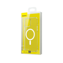 Чохол Baseus Crystal Magnetic Phone Case для iPhone 13 Pro 6.1" Прозорий