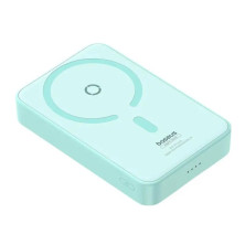 УМБ Baseus MagPro Magnetic Bracket Wireless Fast Charge 5000mAh 20W 2.4A QC3.0+PD3.0 з Бездротовою зарядкою Qi 15W Блакитний