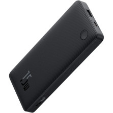 УМБ Baseus Airpow Lite 10000mAh 15W 3A USB+Type-C Чорний
