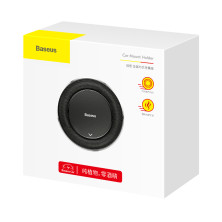 Ароматизатор в машину Baseus Metal Fabric Aroma Holder и 4 арома-картриджа Черный