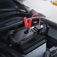 Пускозарядное устройство Бустер Baseus MAX Car Jamp Starter Super Energy 3in1 12V 20000mAh 2000A с функцией Павербанка 5V/3A и LED фонарика Черный