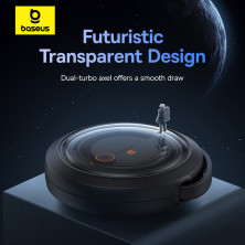 Кабель Baseus Bright Free2Draw Retractable Crystal 3-in-1 Fast Charging Data Cable USB to Lightning+Type-C+MicroUSB 3.5А 1.1m Чорний