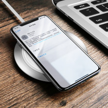 Беспроводное зарядное устройство Baseus Metal Wireless Charger с технологией Qi 10W Серебристый