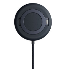 Бездротовий зарядний пристрій Baseus Simple Mini4 Magnetic з функцією MagSafe і Qi2 15W Чорний