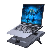 Підставка з охолодженням для ноутбука до 21'' Baseus ThermoCool Heat-Dissipating Turbo Fan Version Сірий