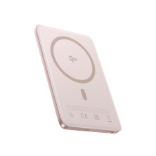 УМБ Baseus PicoGo AM41 Ultra-Slim Qi2 Magnetic 10000mAh 27W QC3.0+PD3.0 с функцией MagSafe и Qi2 15W Розовый