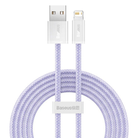 Кабель Baseus Dynamic 2 Series Fast Charging USB to Lightning 2.4A 2m Фіолетовий