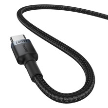 Кабель Baseus Cafule Flash Charging Data Line Cable Type-C to Type-C PD 2.0 QC 3.0 100W 20V 5A 1m Набор 2 шт Черный