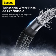 Мінімийка Baseus GF3 Car Wash Nozzle зі шлангом 7.5 метрів Чорний